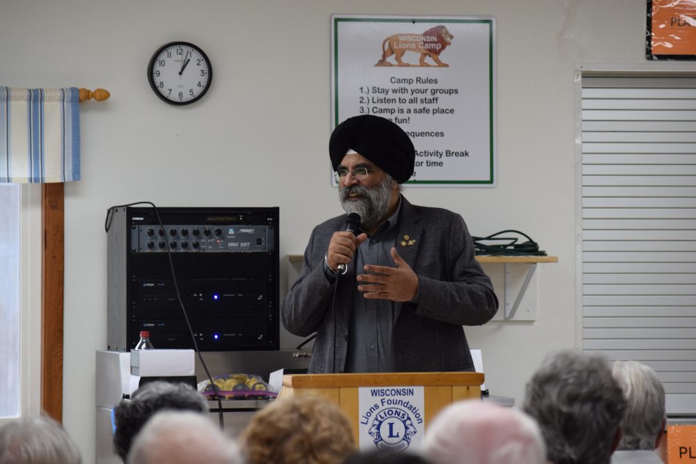 Wisconsin Lions Foundation Welcomes Lions International President A.P. Singh for Inspiring Visit