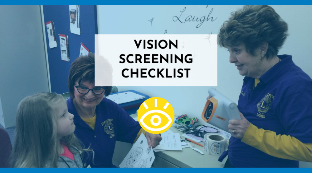 Your 2024 Back-To-School Vision Screening Checklist